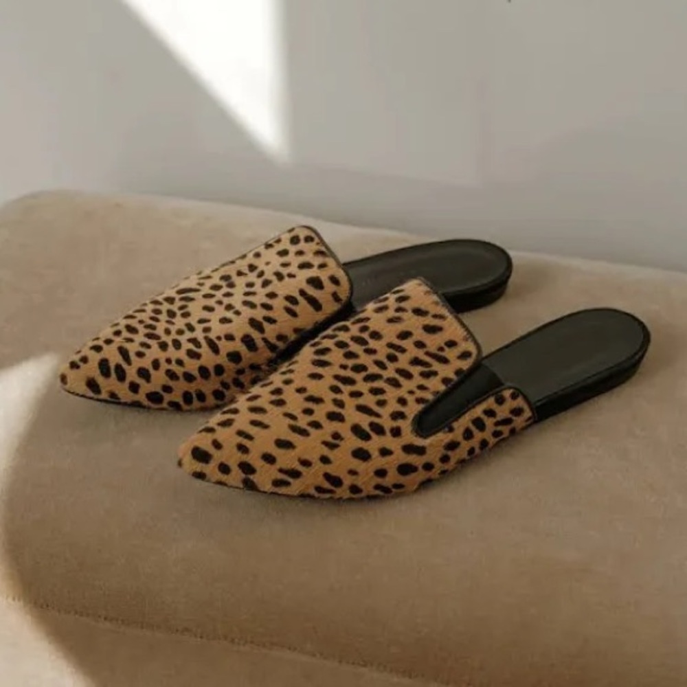 Jenni Kayne Leopard Mules sz 9 (40)